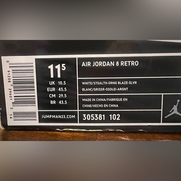 Air Jordan 8 Retro - Picture 6 of 6